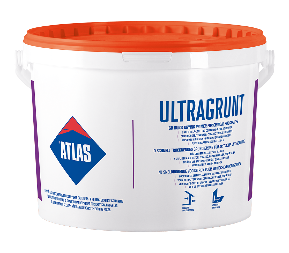 ATLAS ULTRAGRUNT quick drying primer for critical substrates