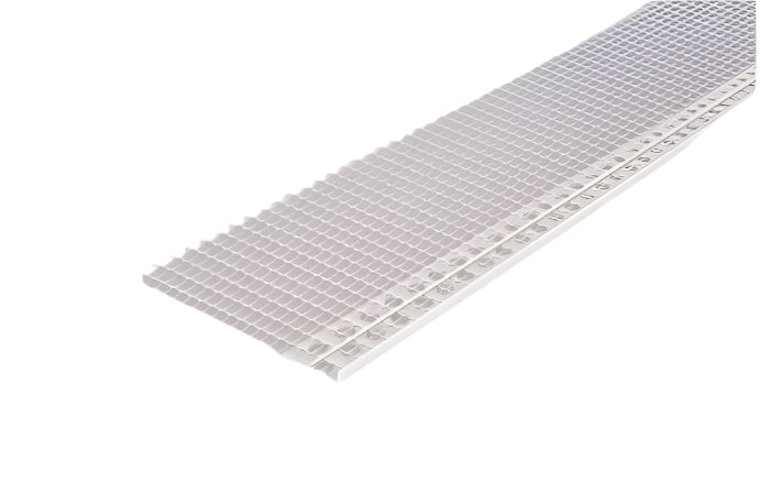 PVC Render stop bead with mesh 2.5m