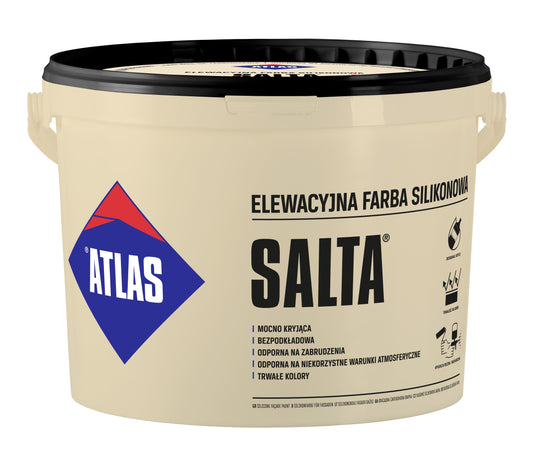 ATLAS SALTA silicone facade paint 10L Self Cleaning