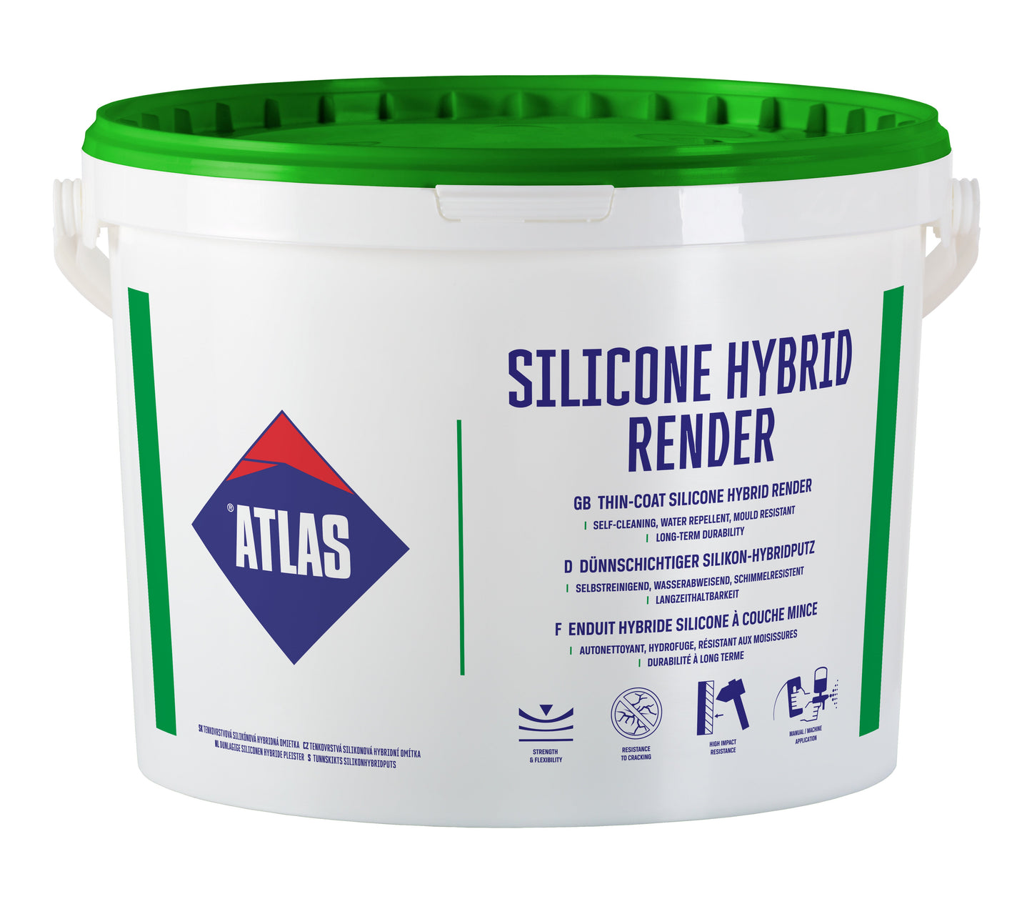 ATLAS SILICONE HYBRID Thin-coat Render 25kg